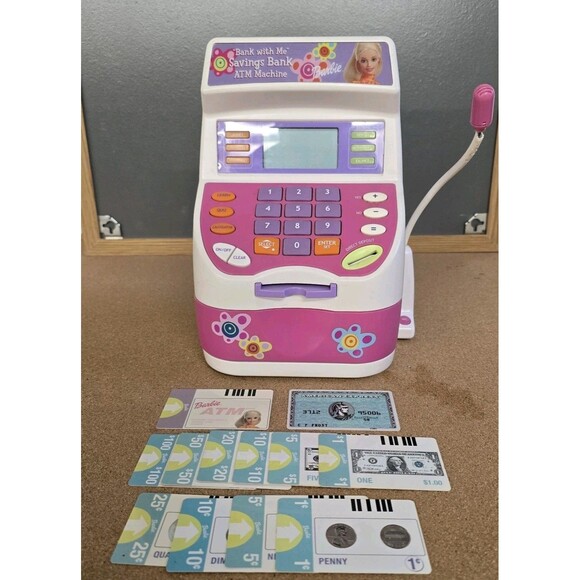 Vintage Bank With Me Barbie ATM Savings Banks (1999) - Picture 1 of 8